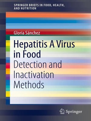 cover image of Hepatitis a Virus in Food